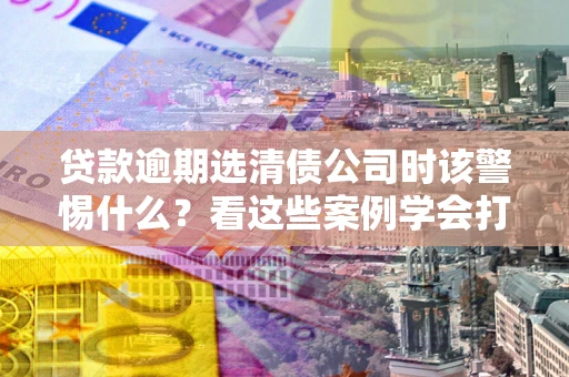 济南贷款逾期选清债公司时该警惕什么？看这些案例学会打翻身仗